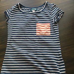 Striped cotton T-shirt